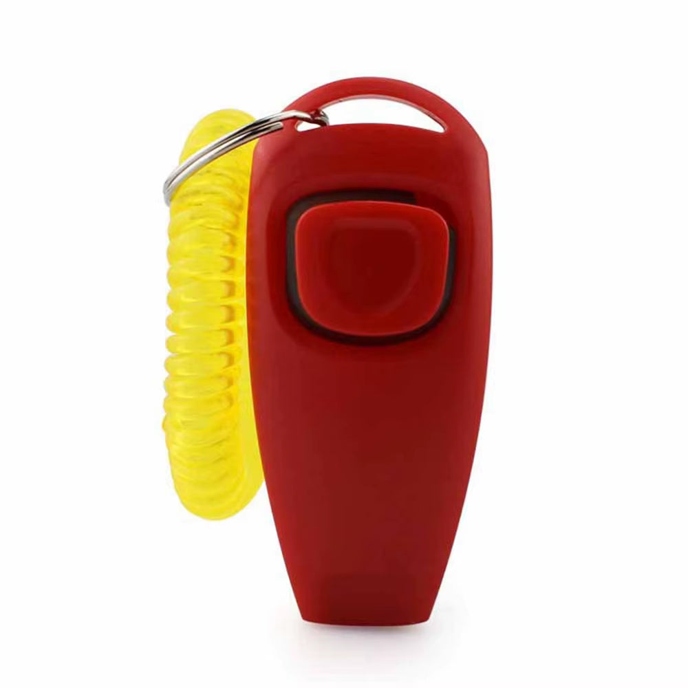 Pet Dog Training Whistle Sound Pet Dog Cat Training Sound Pet Dog Trainer Assistive Guide with Key Ring Pet Dogsupplies