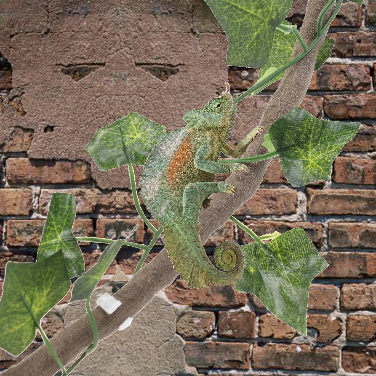Reptile Climbing Toys Reptile Climbing Branch Artificial Garland Lizard Lounger Fake Vines Rattan Strip for Reptile Reptile Vine