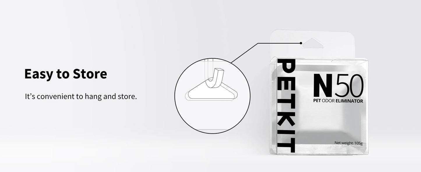 For PETKIT Pura Max Cat Litter Box Deodorant NEW N50 Air Cleaning Materials Cat Toilet Air Purifying Refills Special garbage bag