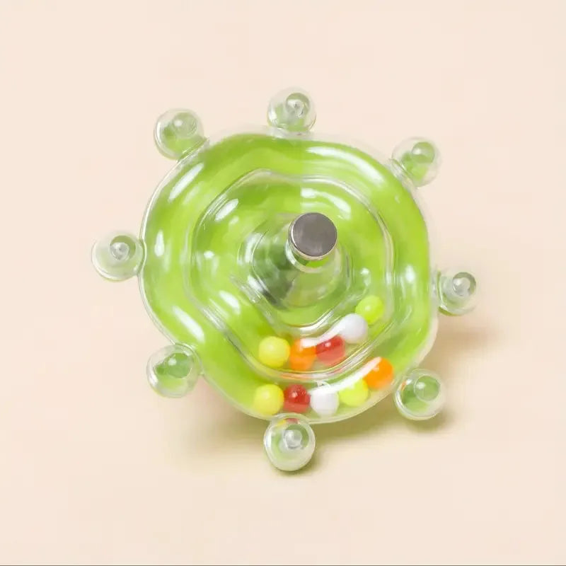 Interactive Parrot Toy Bird Cage Toy for Parrots Rotating Treat Dispenser, for Mental Stimulation and Entertainment