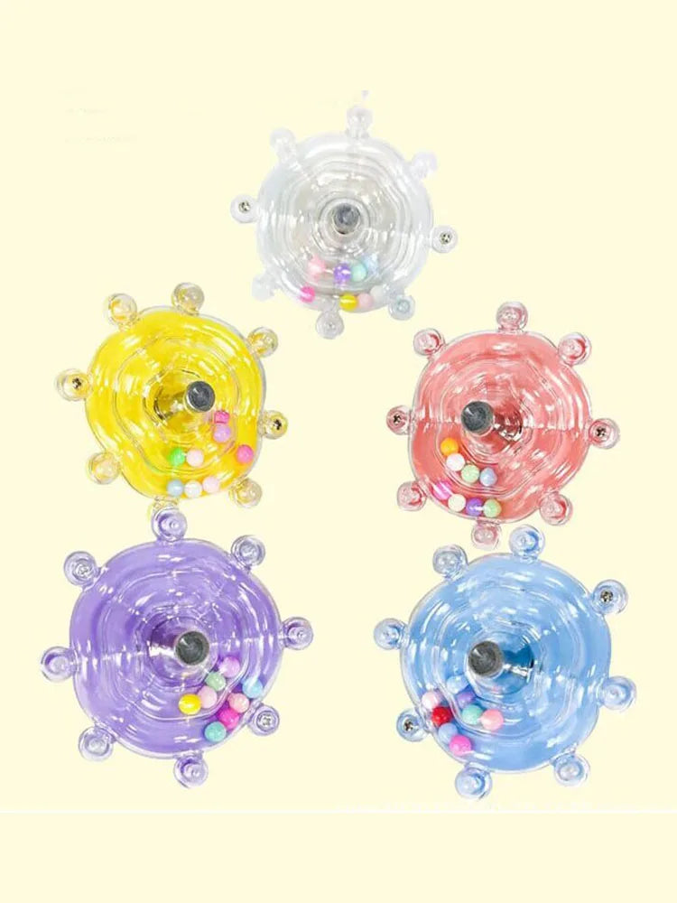 Interactive Parrot Toy Bird Cage Toy for Parrots Rotating Treat Dispenser, for Mental Stimulation and Entertainment