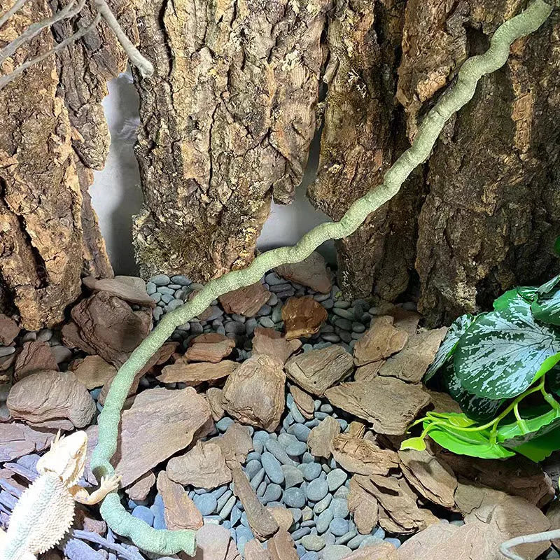 Vines Decor Climbing Branches Resin Aquarium Fish Tank Ornament Artificial Reptile Terrarium Turtle Lizard Spider Accessories