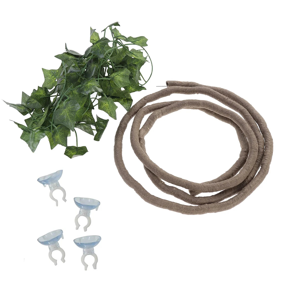 Reptile Climbing Toys Reptile Climbing Branch Artificial Garland Lizard Lounger Fake Vines Rattan Strip for Reptile Reptile Vine