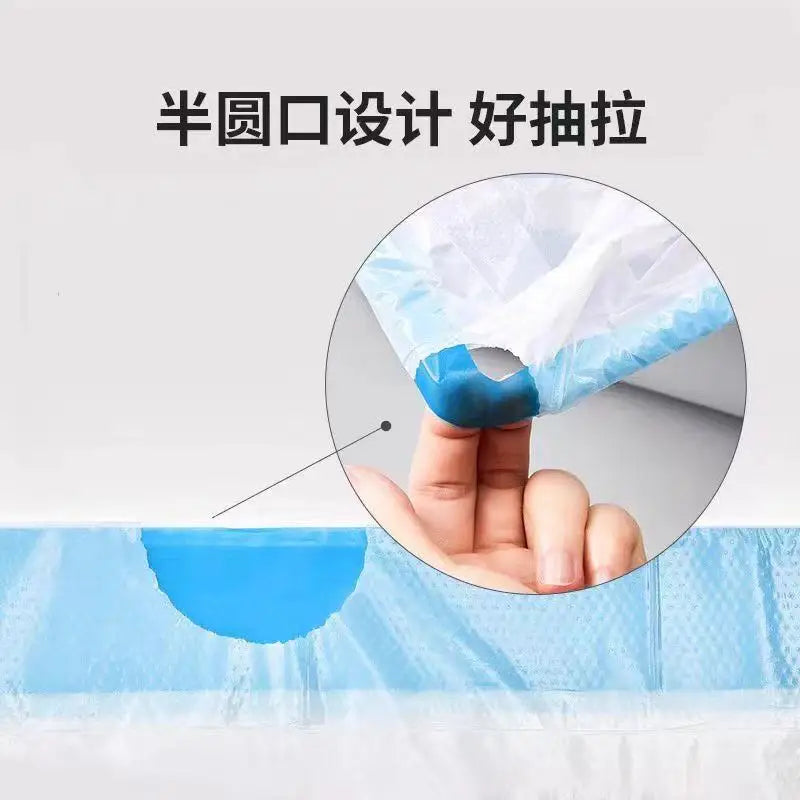 Cat Litter Box Liners Cat Toilet Garbage Bag Drawstring Thickened Cat Collection Storage Poop Bags Size 67x40cm Pet Supplies