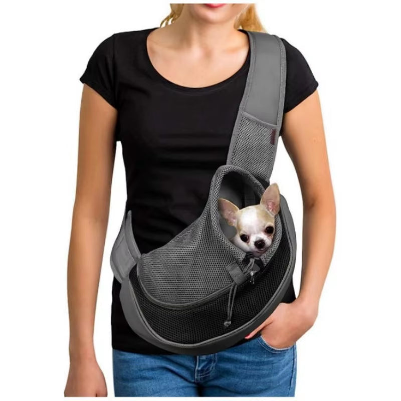 Summer New Pet Bag Cat Dog Travel Portable Shoulder Bag Breathable Mesh Pet Backpack Outdoor Pet Supplies Pet Shoulder Bag