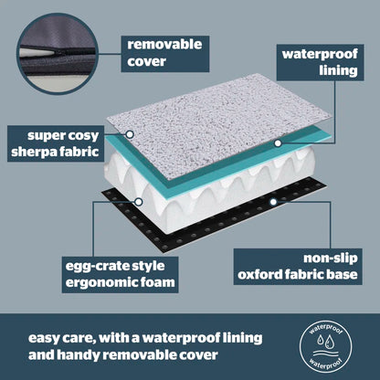 Firm Support Crate Mattress Pet Bed