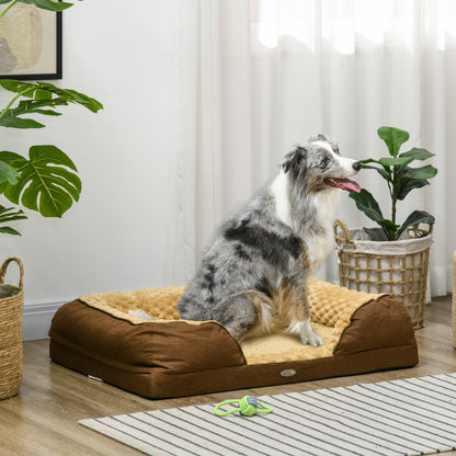 Calming Dog Bed Pet Bed W/ Anti-Slip Bottom