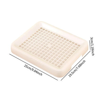 Rabbit Litter Tray Toilet Animal Potty Trainer Bunnies Corner Toilet Box for Ferret Hamster Dragon Cat Guinea Pig Dutch Supplies