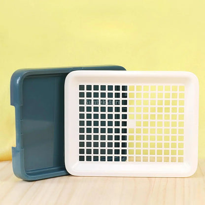 Rabbit Litter Tray Toilet Animal Potty Trainer Bunnies Corner Toilet Box for Ferret Hamster Dragon Cat Guinea Pig Dutch Supplies