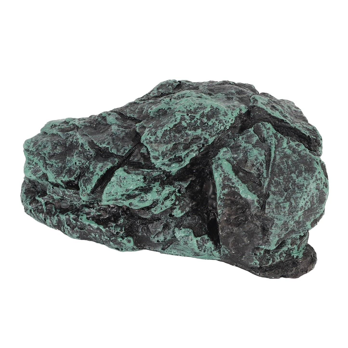 Reptile Rock Hide Cave Simulation Realistic Safe Comfortable Resin Rock Hideout for Terrarium Decoration