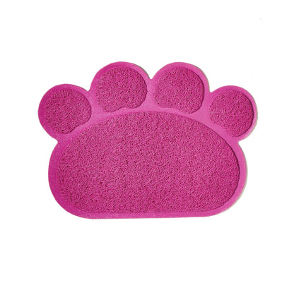 Waterproof Pet Litter Mat High Resilience Fiber Cat Layer Small Dog Feeding Pads Trapping Box Product Non-slip Cats Accessories