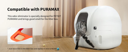 For PETKIT Pura Max Cat Litter Box Deodorant NEW N50 Air Cleaning Materials Cat Toilet Air Purifying Refills Special garbage bag