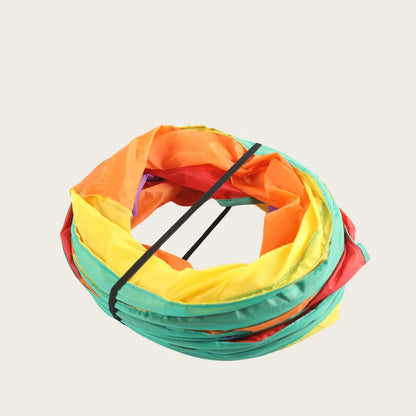 cat play tunnel interactive toy,hide and seek tunnel, portable&collapsible pop up cat tunnel for cats' instinct