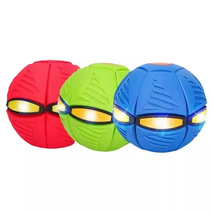 Pet Bouncy Ball Stepping Ball Flying Saucer Deformed Ball Two Forms Dog Bouncing  Outdoor Ball Toys Gift