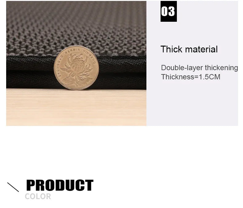 60CMX90CM Cat Litter Mat Waterproof Double Layer Pet  Pet Toilet Cat Mat Nonslip Sand Cat Washable Mat Pet Clean