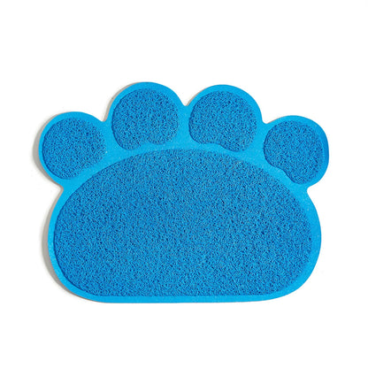 Waterproof Pet Litter Mat High Resilience Fiber Cat Layer Small Dog Feeding Pads Trapping Box Product Non-slip Cats Accessories