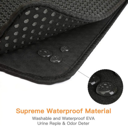 60CMX90CM Cat Litter Mat Waterproof Double Layer Pet  Pet Toilet Cat Mat Nonslip Sand Cat Washable Mat Pet Clean