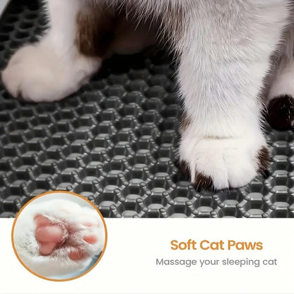 Hot Sale New Cat Litter Mat Double Layer Waterproof Urine Proof Trapping Mat Easy to Clean Non-Slip Toilet Pad Cat Scratch Pad