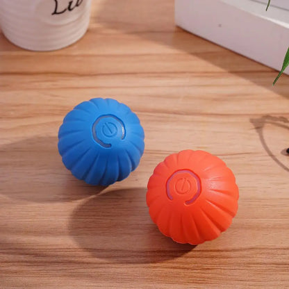 Automatic Moving Dog Toy Ball Smart Jumping Rotating Interactive Dog Chew Toy Ball for Puppy Ball Toys USB Charging