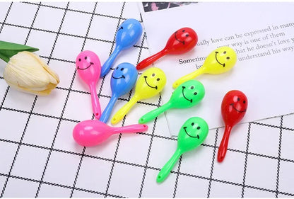 3PCS Parrot Rattle Sand Hammer Sand Ball Bird Bites Wisdom Interactive Training Toys Pet Accessories Bird Toys Juguetes