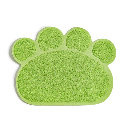 Waterproof Pet Litter Mat High Resilience Fiber Cat Layer Small Dog Feeding Pads Trapping Box Product Non-slip Cats Accessories