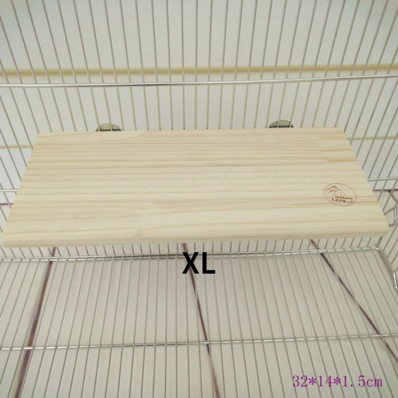 Pet Wood Stand Platform Hamster Guinea Pig Toys Paw Grinding Gerbils Springboard Pet Jumping Board Home Supplies