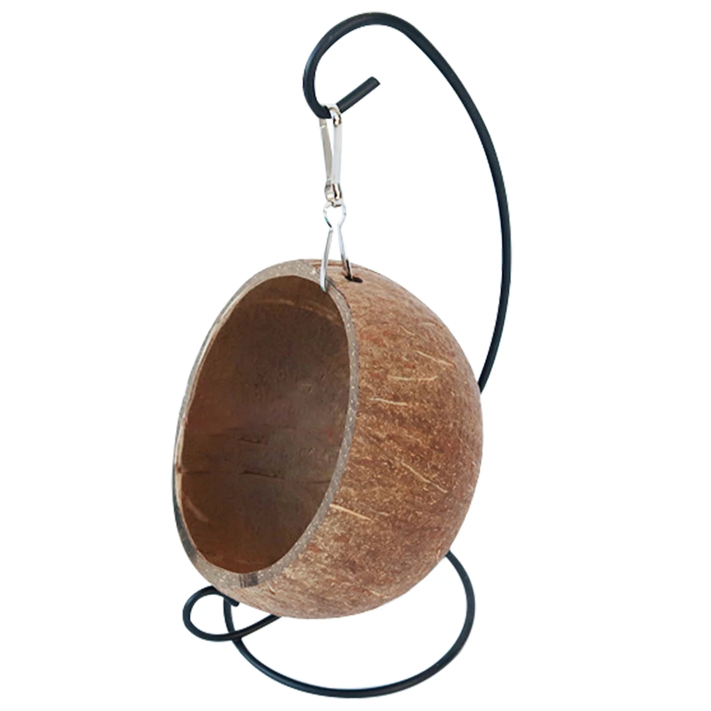 Hamster Coconut Hideout Suspension Coconut Shell Hamster Hideout Small Animal Suspension Coconut Hideout Habitat Decor Pet Cave