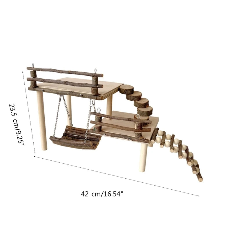 Hamster Swing Providing Safe and Exciting Space for Hamster to Climb Swing and Explore Perfect for Hamster Sugar Gliders