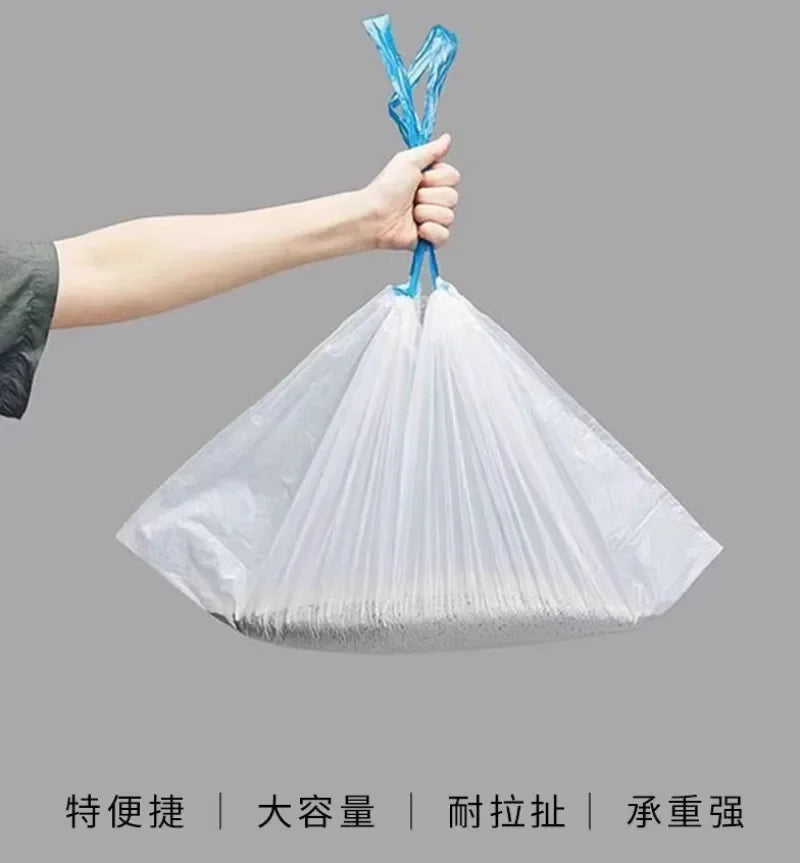 Cat Litter Box Liners Cat Toilet Garbage Bag Drawstring Thickened Cat Collection Storage Poop Bags Size 67x40cm Pet Supplies