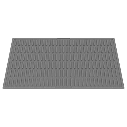 Silicone Cat Litter Mat Waterproof Kitty Litter Trapping Mat Nonslip Single Layer Cat Box Litter Catcher Mat Pet Clean Supplies