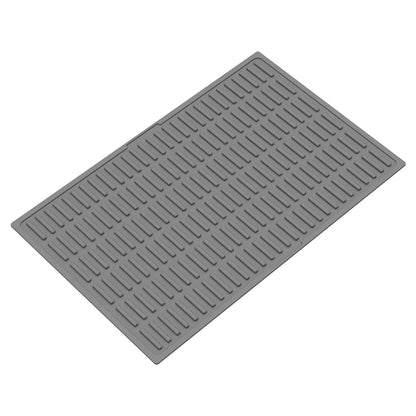Silicone Cat Litter Mat Waterproof Kitty Litter Trapping Mat Nonslip Single Layer Cat Box Litter Catcher Mat Pet Clean Supplies