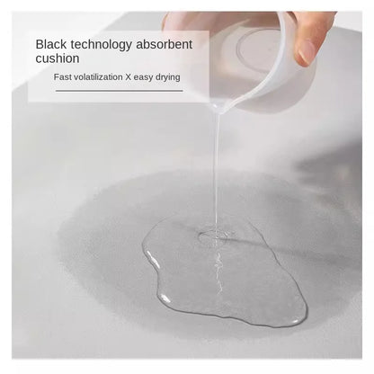 Line Puppy Rubber Placemat Cat Eating Floor Mat Absorbent Pet Supplies Dog Large Cat Litter Bowl Mat