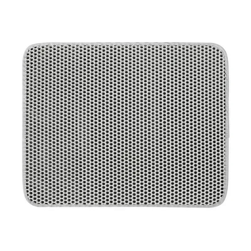 120X70CM Cat Sandbox Mat Cat Toilet Mat Non-slip Cat Litter Box Filter Mat Double layer Wear Resistant Big alfombra arenero gato
