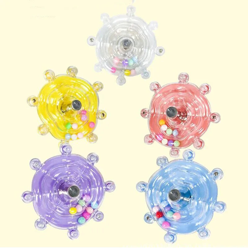 Interactive Parrot Toy Bird Cage Toy for Parrots Rotating Treat Dispenser,  for Mental Stimulation and Entertainment
