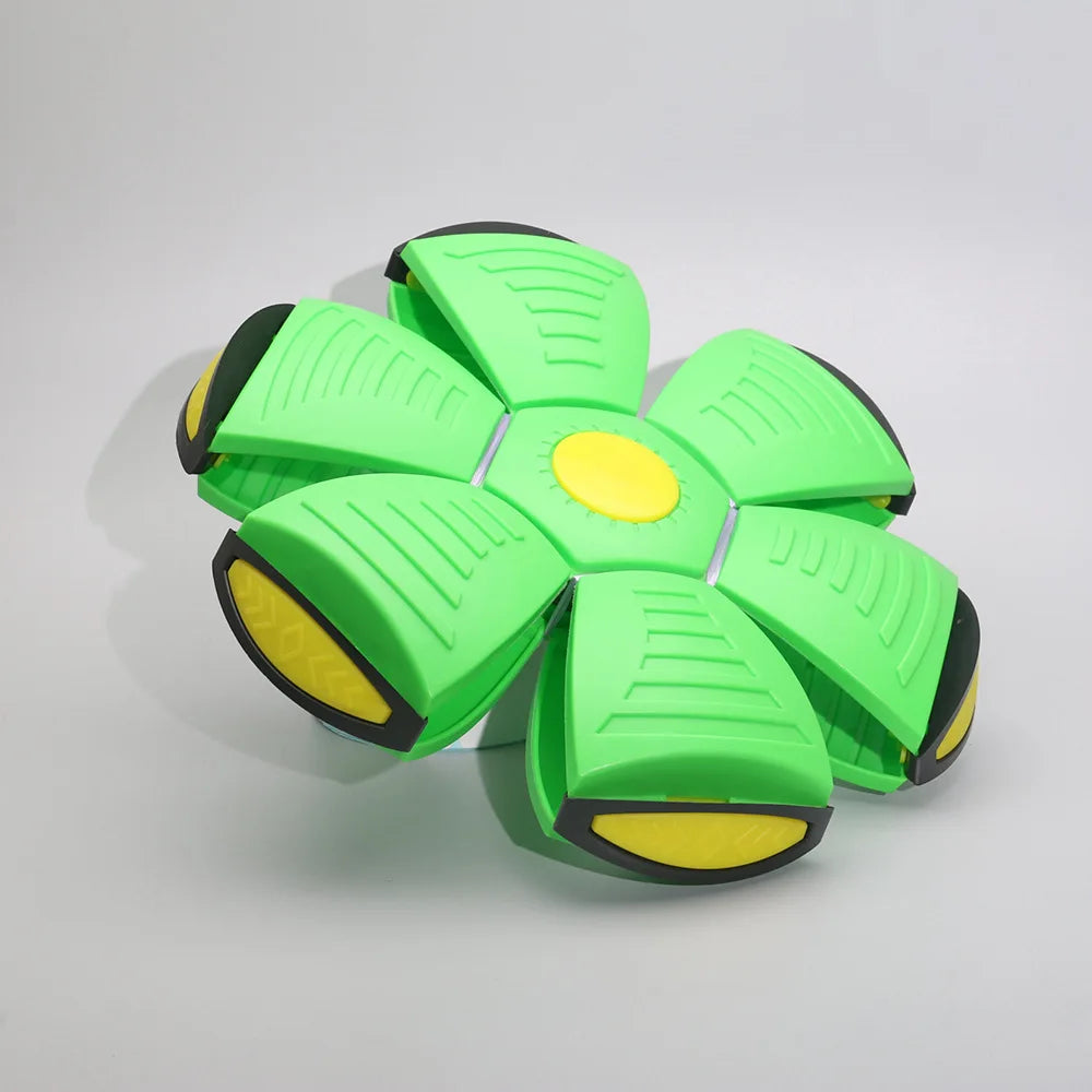 Pet Bouncy Ball Stepping Ball Flying Saucer Deformed Ball Two Forms Dog Bouncing  Outdoor Ball Toys Gift