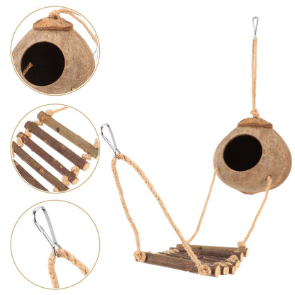 Reptisoil Lizard Hideout House Decorative Cave Turtle Tank Decoration Reptile Hiding Toy Leopard Gecko Crested Accessories