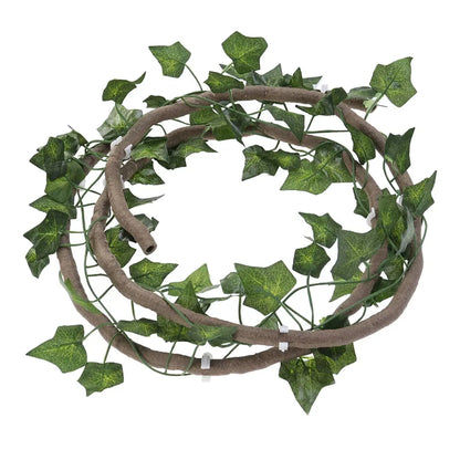 Reptile Climbing Toys Reptile Climbing Branch Artificial Garland Lizard Lounger Fake Vines Rattan Strip for Reptile Reptile Vine
