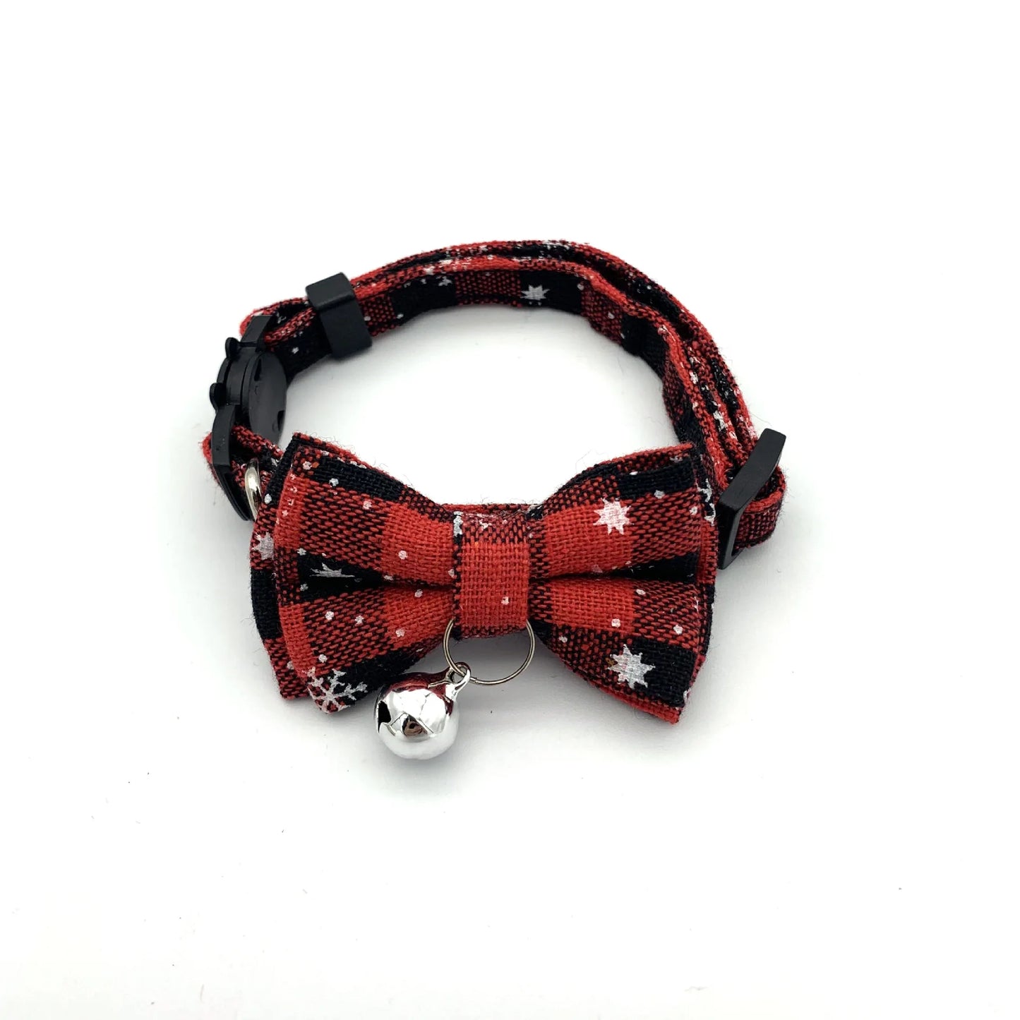 1PC Cute Cat Collar Small Puppy Cat Dog Collars Bow Kitten Collar Bowknot Necklace with Bell for Dog Cat Chihuahua Pet Supplies