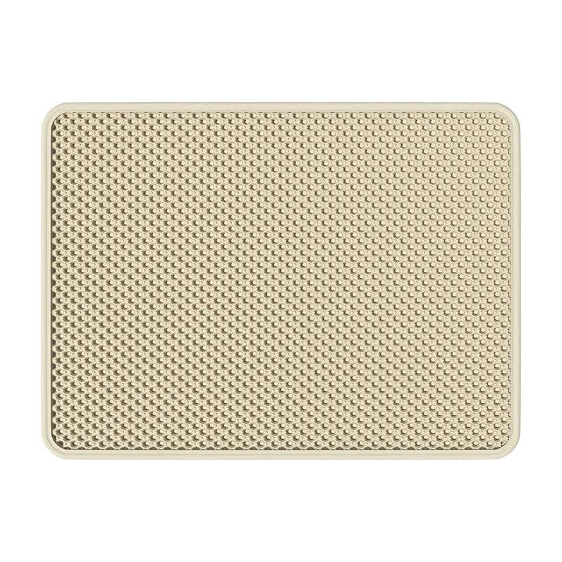 Hot Sale New Cat Litter Mat Double Layer Waterproof Urine Proof Trapping Mat Easy to Clean Non-Slip Toilet Pad Cat Scratch Pad
