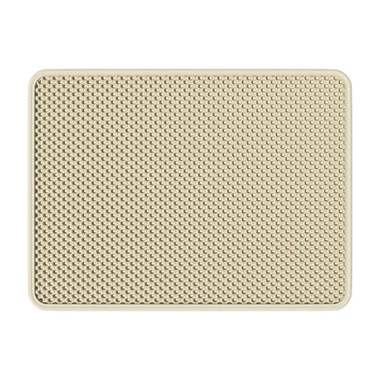 Hot Sale New Cat Litter Mat Double Layer Waterproof Urine Proof Trapping Mat Easy to Clean Non-Slip Toilet Pad Cat Scratch Pad