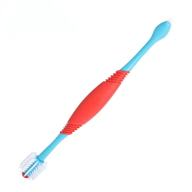 Pet Double Head Dog Toothbrush Pet Tooth Cleaning Tools Dental Care for Pet Cat Grooming Toothbrush Pet Supplies