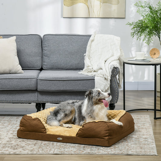 Calming Dog Bed Pet Bed W/ Anti-Slip Bottom