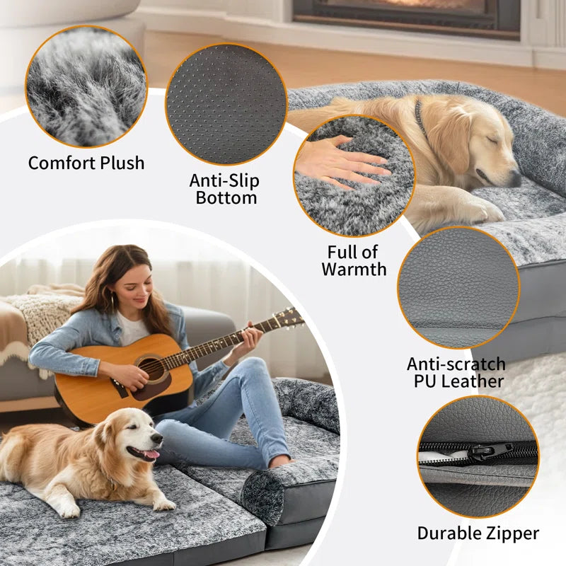 Guitain Leather Pet Bed