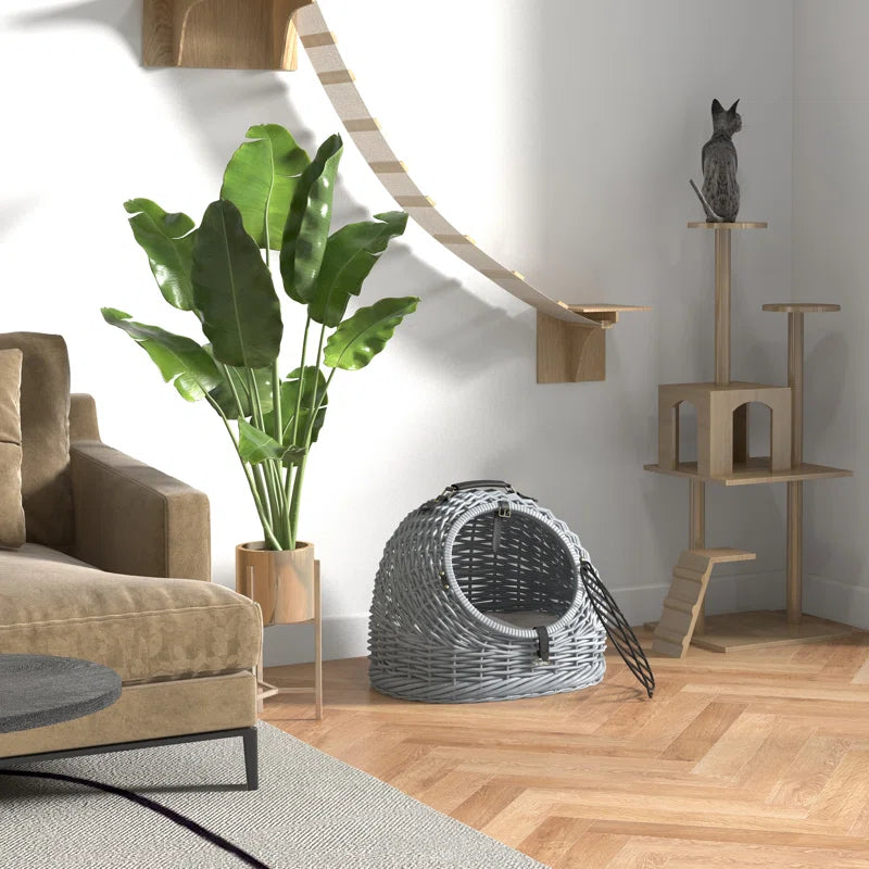 Fleece Nest Pet Bed