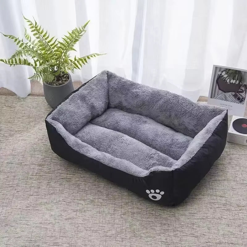 Square Nest Pet Kennel for Small Medium Large Dogs Cat Puppy plus Size Dog Baskets Pet Large Dog Bed Warm House Candy-Colored
