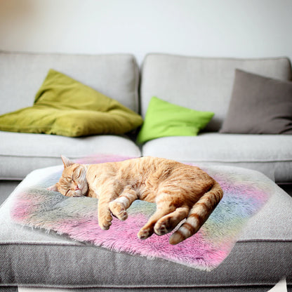Pet Cat Bed Cushion Comfortable Donut round Plush Kennel Pet Dog Nest Bed Winter Ultra Soft Washable Pet Bed for Dogs Cats