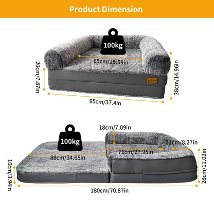 Guitain Leather Pet Bed